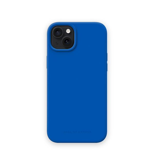 Silicone Case iPhone 15 Plus Cobalt Blue Blå