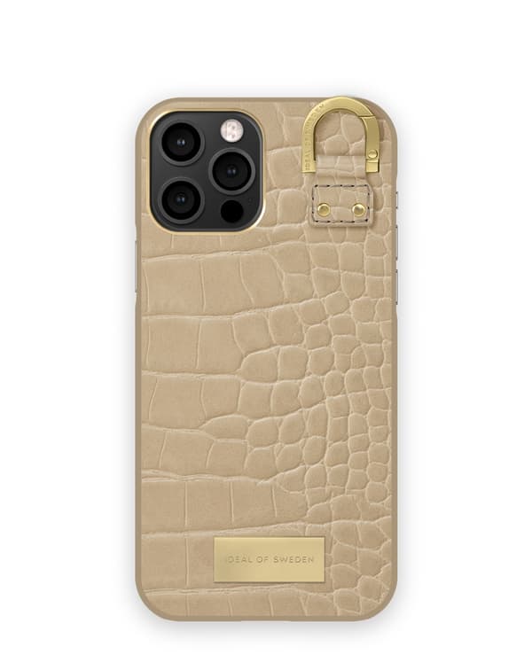 Atelier Case iPhone 12 / 12 Pro Warm Beige Croco Beige