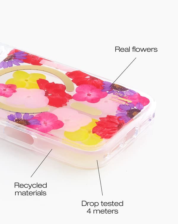 Clear Case MagSafe iPhone 17 Pro Max Tropical Floral