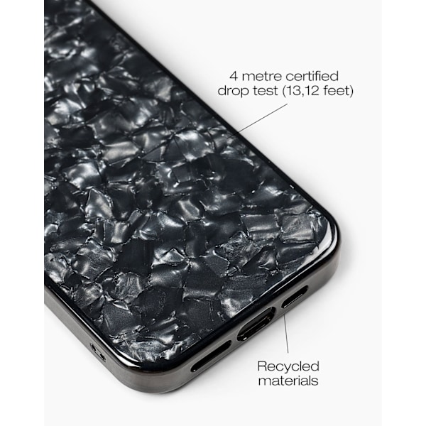 Pearlised Case iPhone 15 Pro Max Black