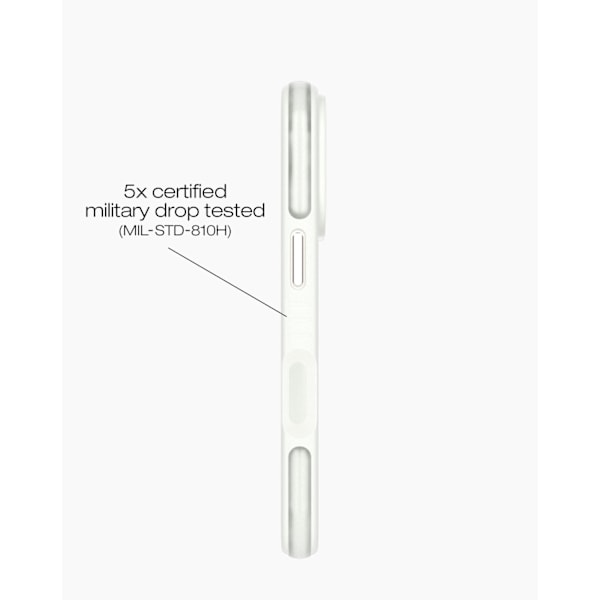 Ideal Bumper Case MagSafe iPhone 16 Pro Cloudy White