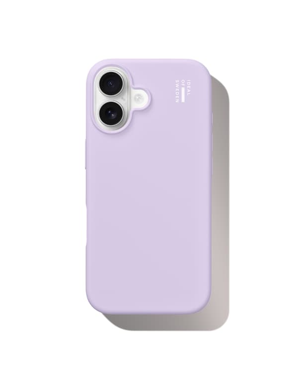 Silicone Case MagSafe iPhone 16 Lavender Milk