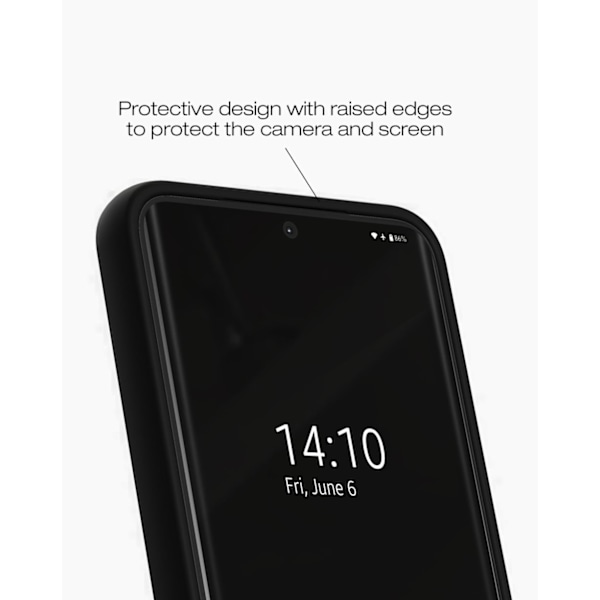 Silicone Case MagSafe Galaxy S24 Plus / S25 Plus Black