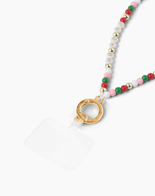 Phone Wristlet Strap Ho Ho Ho