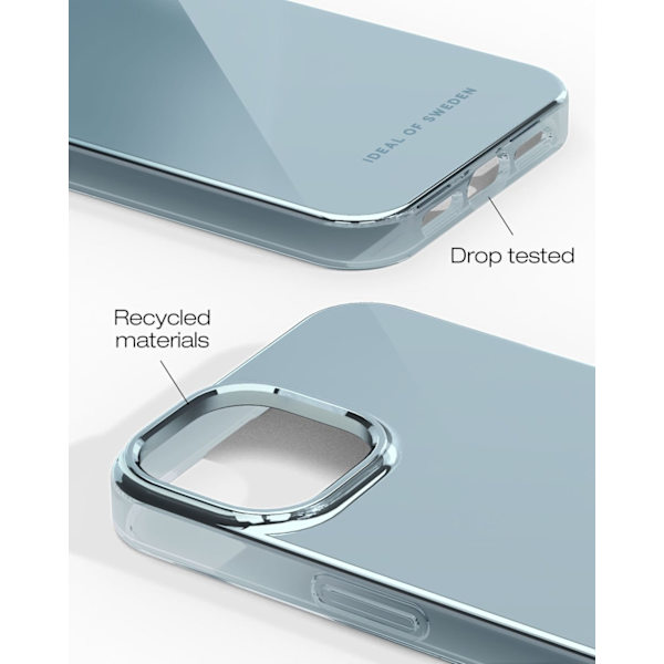 Mirror Case iPhone 15 Plus Mirror Sky Blue Blå