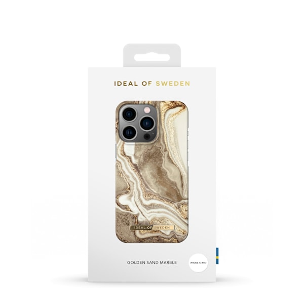 Printed Case iPhone 13 Pro Golden Sand Marble Beige