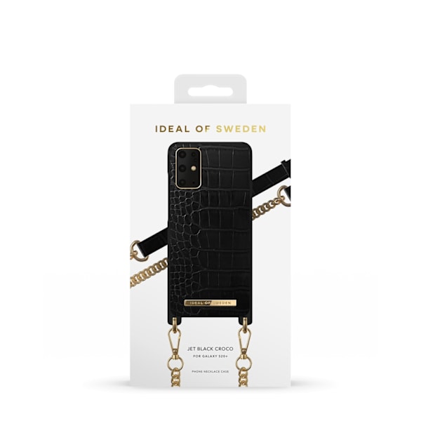 Necklace Case Galaxy S20 Plus Jet Black Croco