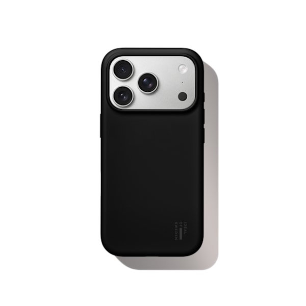 Silicone Case MagSafe iPhone 17 Pro Black Svart