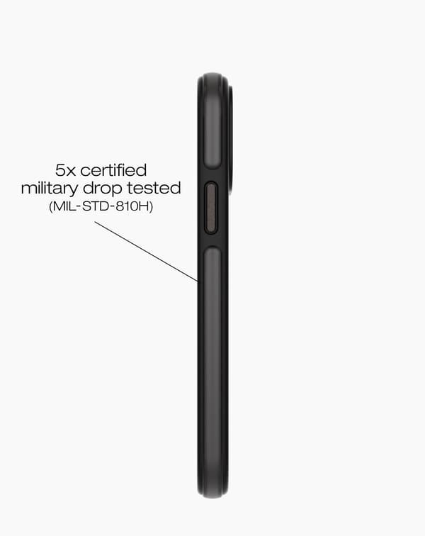 Ideal Bumper Case MagSafe iPhone 12 / 12 Pro Black Black