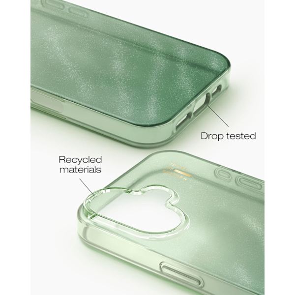 Clear Case iPhone 16 Sage Green