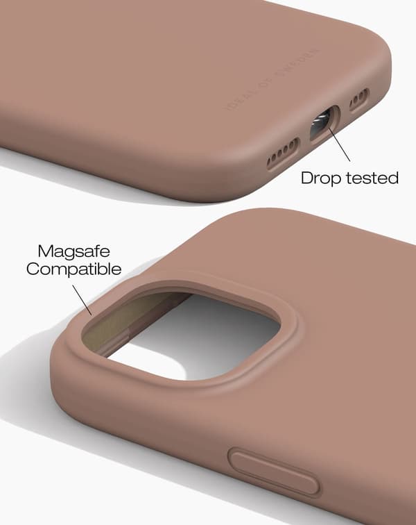 Silicone Case MagSafe iPhone 15 Plus Blush Pink Pink