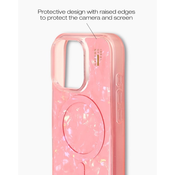 Pearlised Case MagSafe iPhone 16 Pro Pink