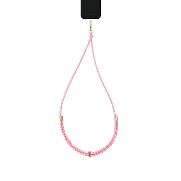 Cord Phone Strap Multi Pink Rosa