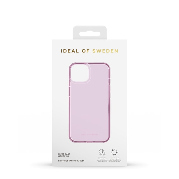 Clear Case iPhone 13/14 Light Pink