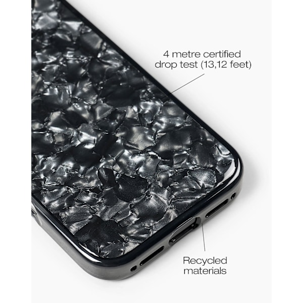 Pearlised Case iPhone 16PL Black