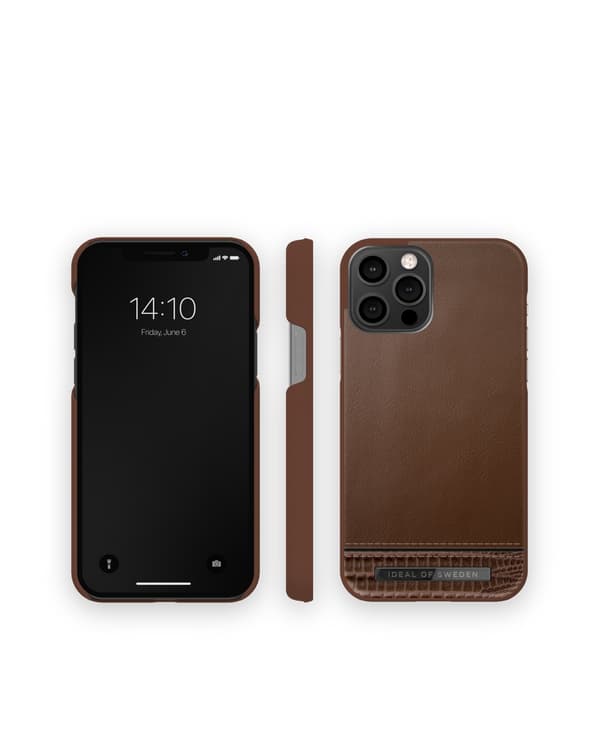 Atelier Case iPhone 12 / 12 Pro Wild Cedar Snake Brown