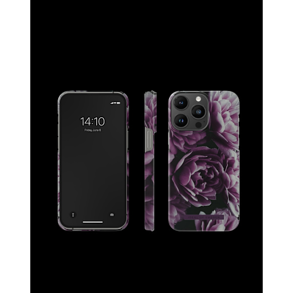 Printed Case iPhone 14 Pro Max Deep Purple Bloom Purple