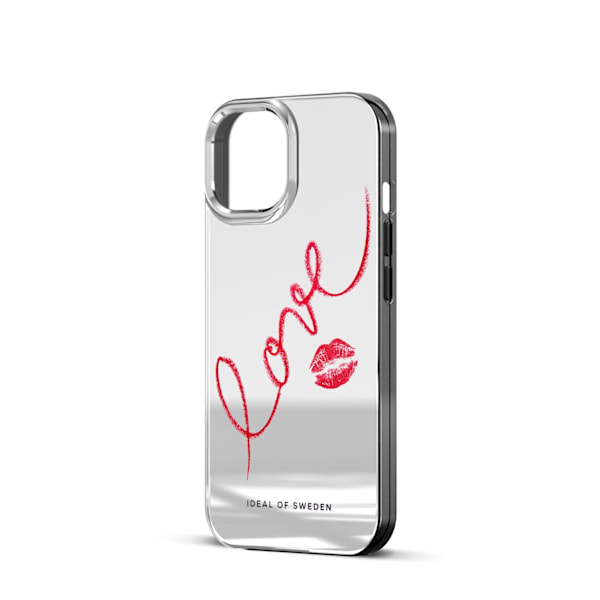 Mirror Case iPhone 13 / 14 / 15 / 16e Mirror Love Edition Red