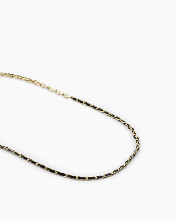 Chain Strap Noir Gold Black