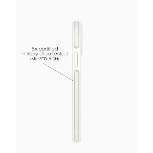 Ideal Bumper Case MagSafe iPhone 12 / 12 Pro Cloudy White White
