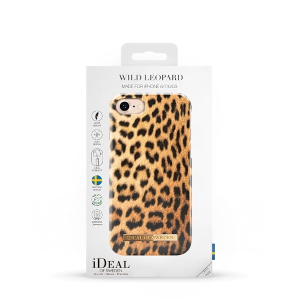 Printed Case iPhone 8 / 7 / 6 / 6S / SE Wild Leopard
