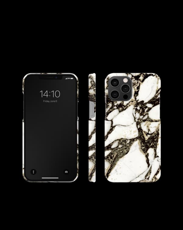 Printed Case iPhone 12 Pro Max Calacatta Golden Marble Gold