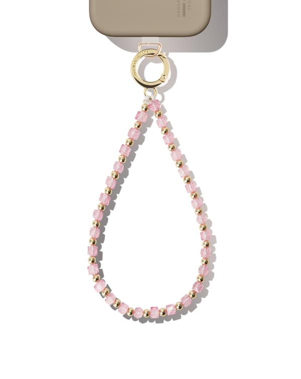 Phone Wristlet Strap Light Pink
