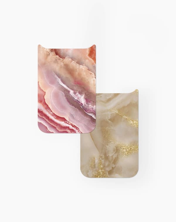 Print Pack iPhone 17 Pro Blush Pink Marble Pink