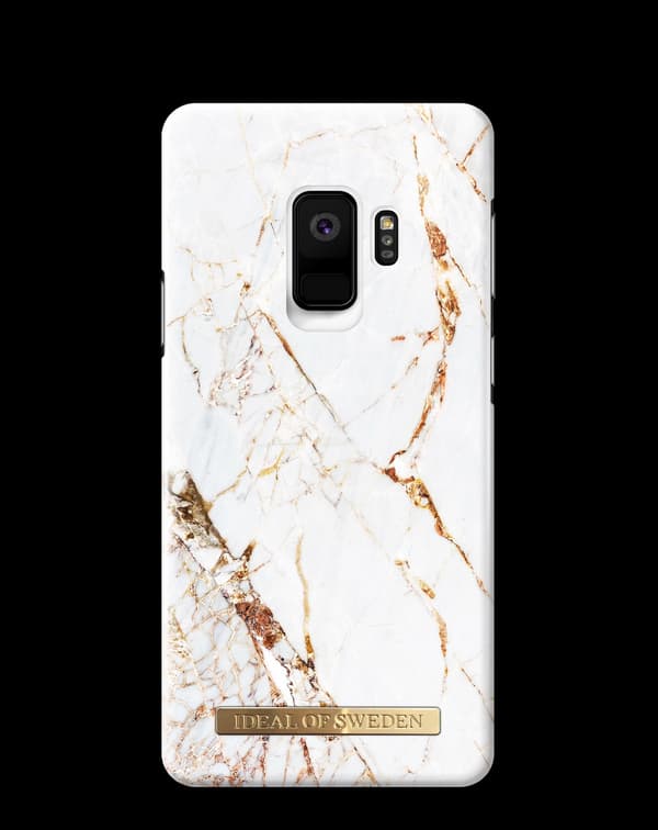 Printed Case Galaxy S9 Carrara Gold