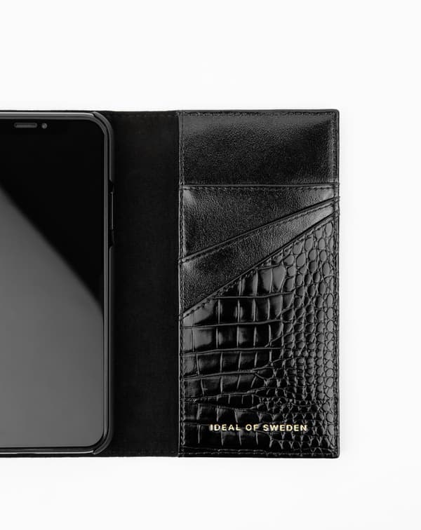 Studio Clutch Galaxy S21 Plus Neo Noir Croco Black