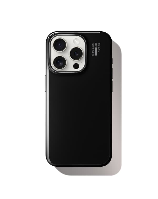 Slim Case MagSafe iPhone 15 Pro Glossy Black Black