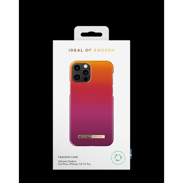 Printed Case iPhone 12 / 12 Pro Vibrant Ombre MultiColor