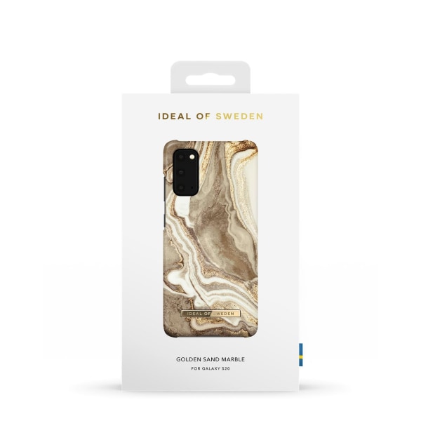 Fashion Case Galaxy S20 Golden Sand Marble