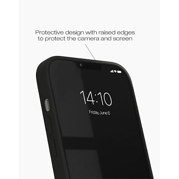 Silicone Case iPhone 13 / 14 / 15 / 16e Black