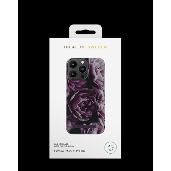 Printed Case iPhone 14 Pro Max Deep Purple Bloom Purple