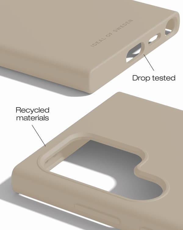 Silicone Case Galaxy S24 Ultra Perfect Beige Beige