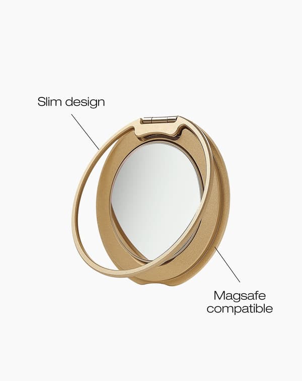 Mirror MagSafe Ring Mount Gold Guld