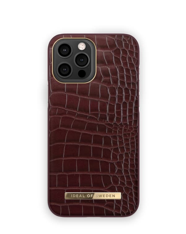 Atelier Case iPhone 12 Pro Max / 13 Pro Max Scarlet Croco Red
