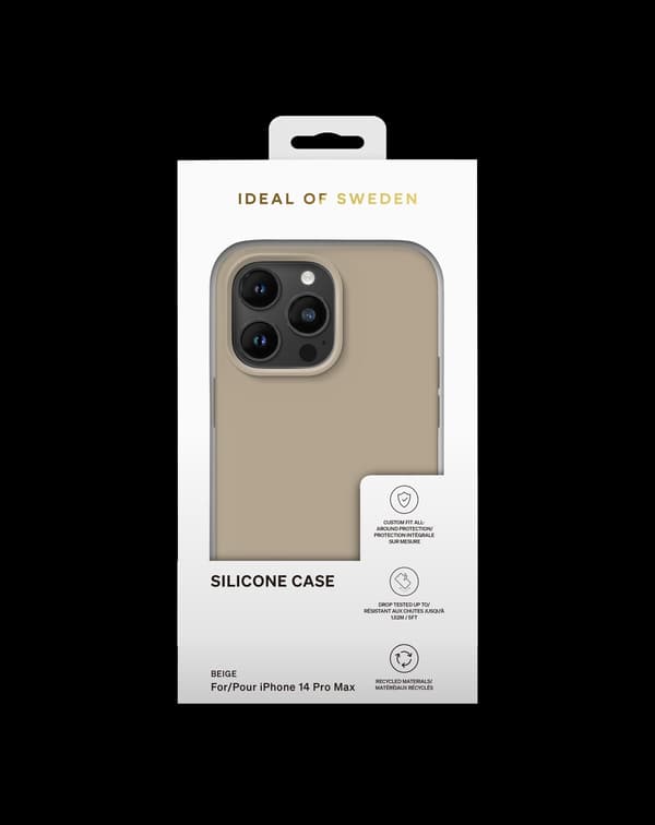 Silicone Case iPhone 14 Pro Max Perfect Beige Beige