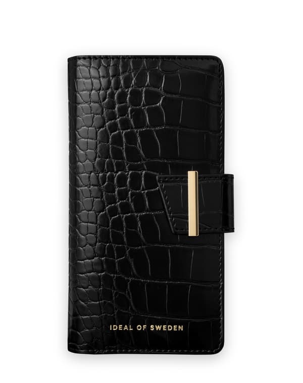 Cora Phone Wallet Galaxy S22 Plus Jet Black Croco Black