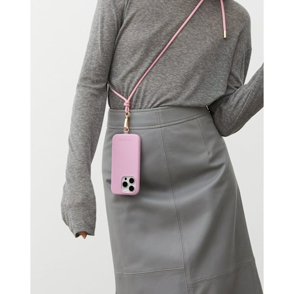 Cord Phone Strap Multi Pink Rosa