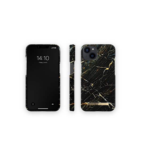 Printed Case iPhone 13 Port Laurent Marble Black
