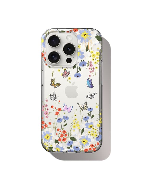 Clear Case iPhone 15 Pro Artistic Garden