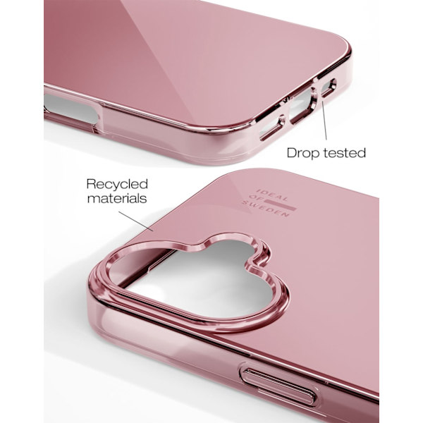 Mirror Case iPhone 16 Mirror Rose Pink
