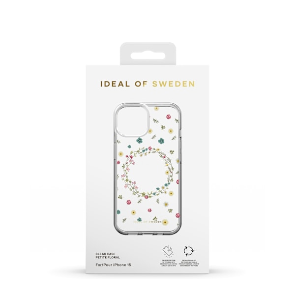 Clear Case iPhone 13/14/15 Petite Floral