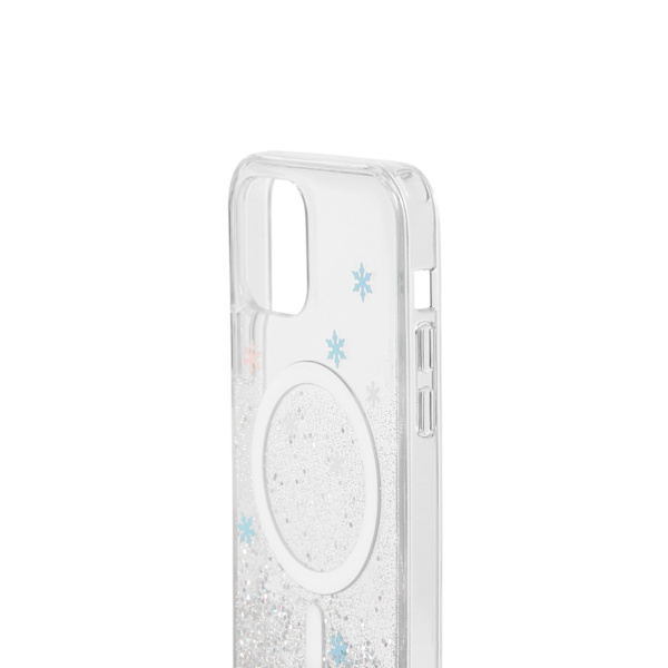 Clear Case MagSafe iPhone 12 / 12 Pro Snowflake
