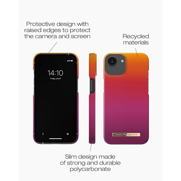 Printed Case iPhone 13 / 14 / 16e Vibrant Ombre MultiColor