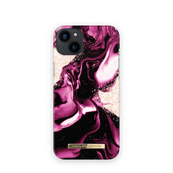 Printed Case iPhone 14 Plus Golden Ruby