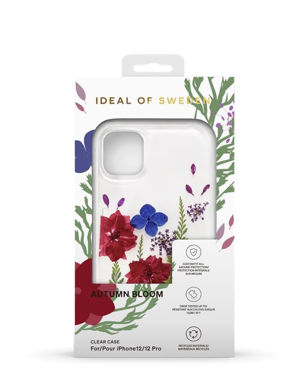 Clear Case iPhone 12 / 12 Pro Autumn Bloom Transparent