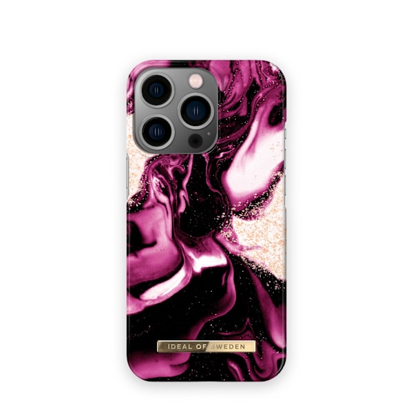 Printed Case MagSafe 13 Pro Golden Ruby Fashion Case MagSafe 13 PRO Golden R